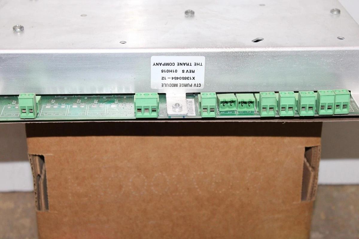 Used TRANE CHILLER CTV PURGE MODULE X13650454-12 REV. S **WARRANTY INCLUDED**
