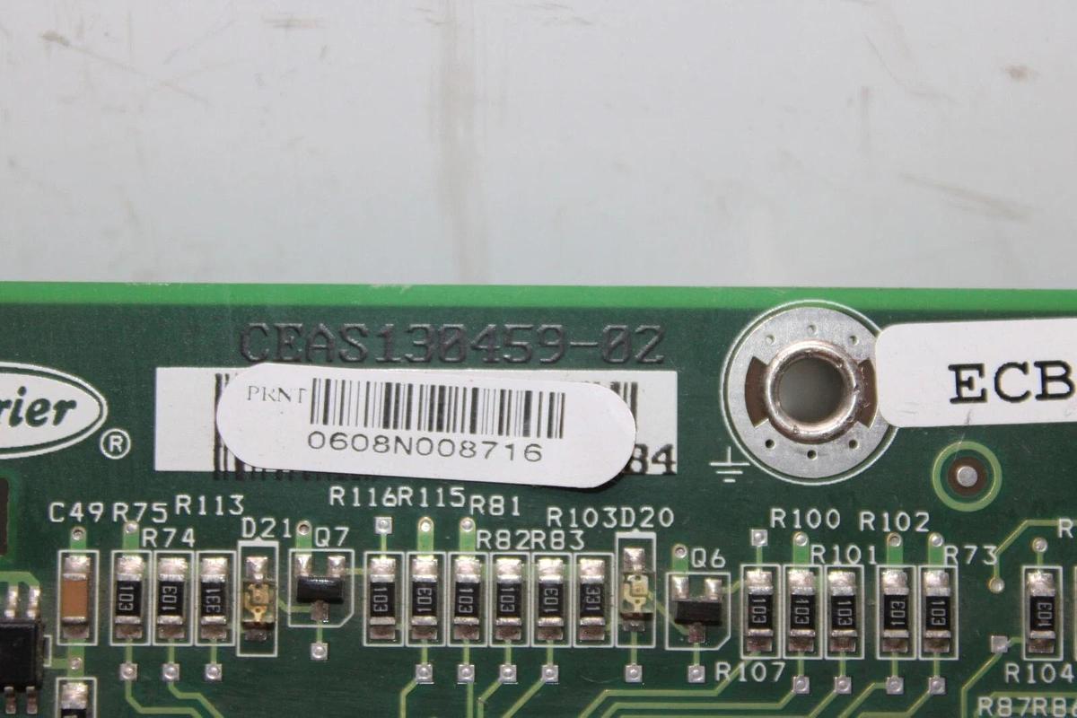 Used CARRIER HVAC CONTROL CIRCUIT BOARD CEAS130459-02 50TG500596 HK50AA045