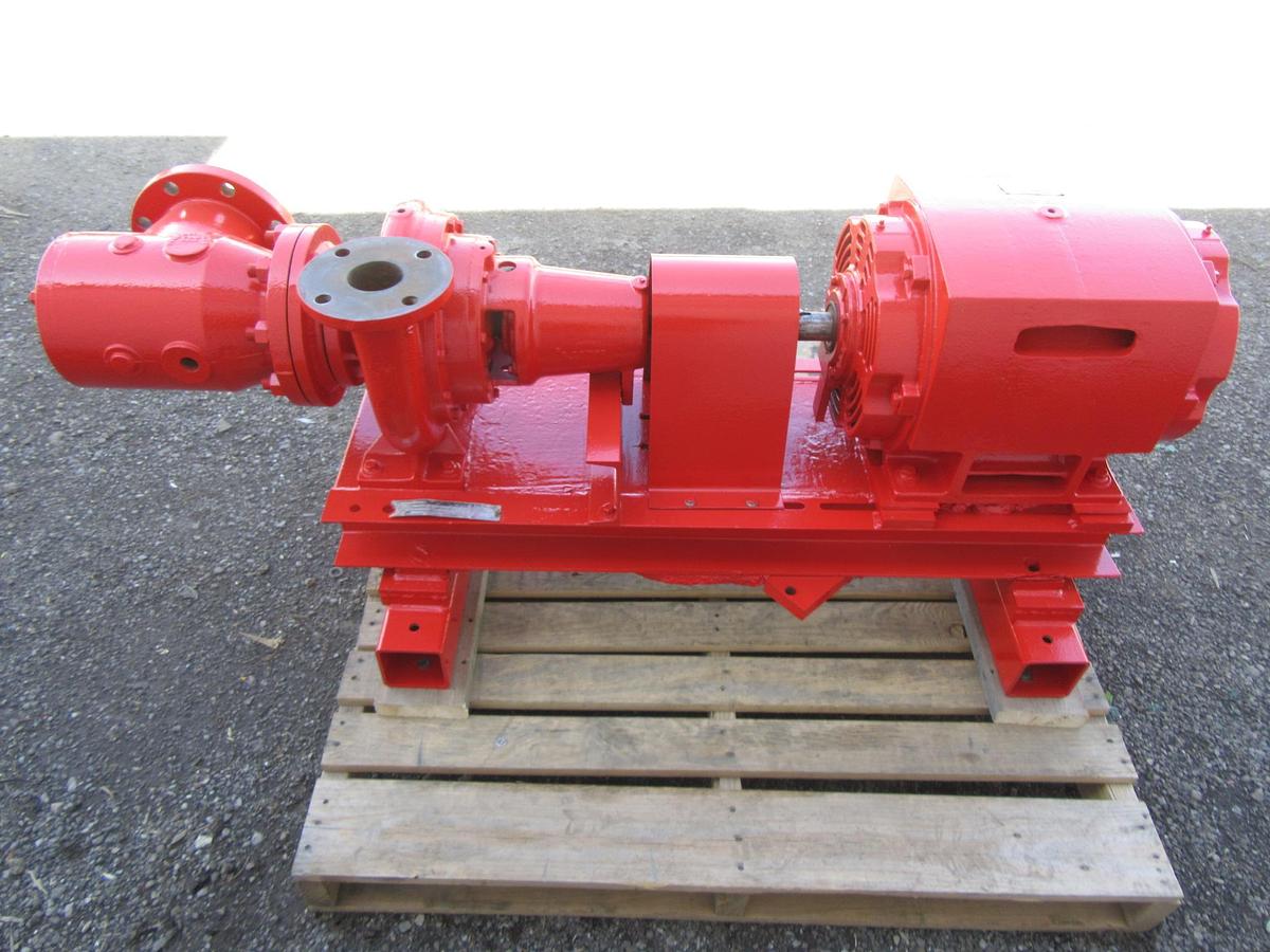 Refurbished 40 HP BELL & GOSSETT 2.5" X 3" 1510 CENTRIFUGAL WATER PUMP 3500 RPM 7.625" IMP
