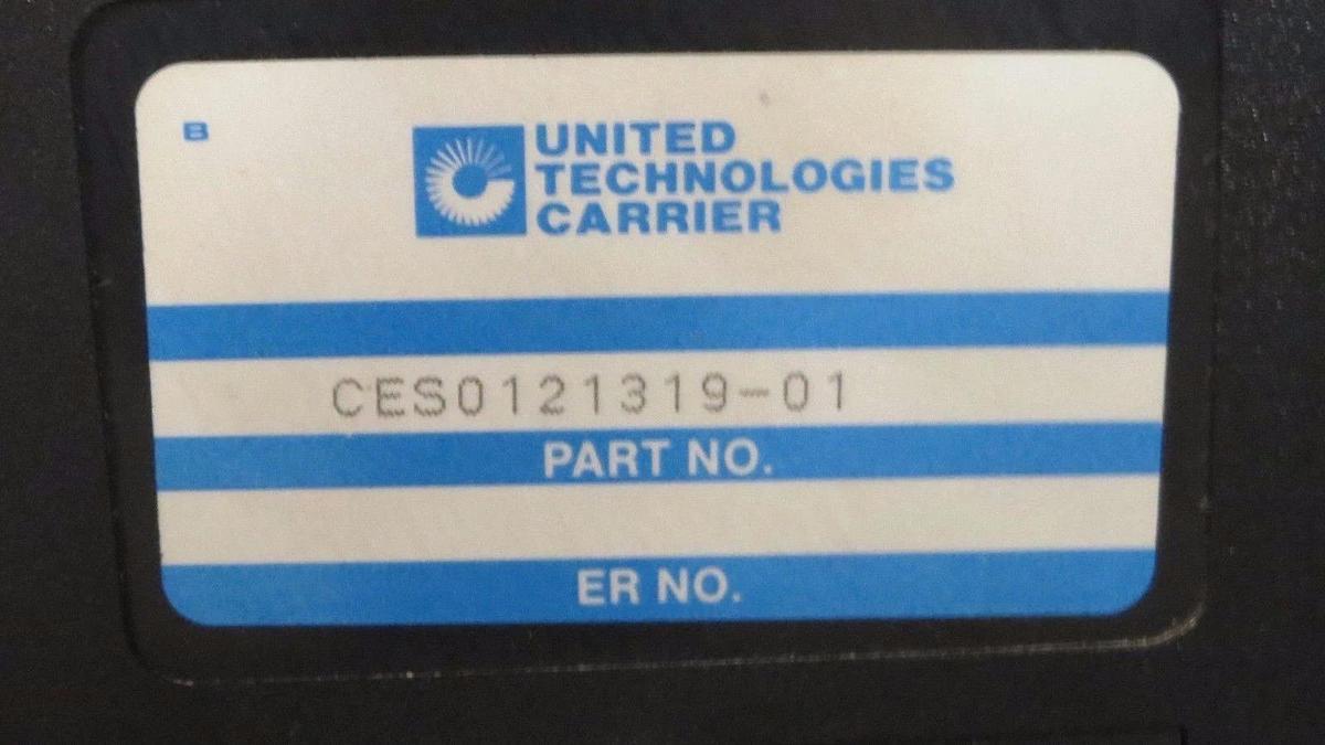 Used CARRIER STARTER MANAGEMENT MODULE (SMM) CES0121319-01; CEAS421319-01 REV 01