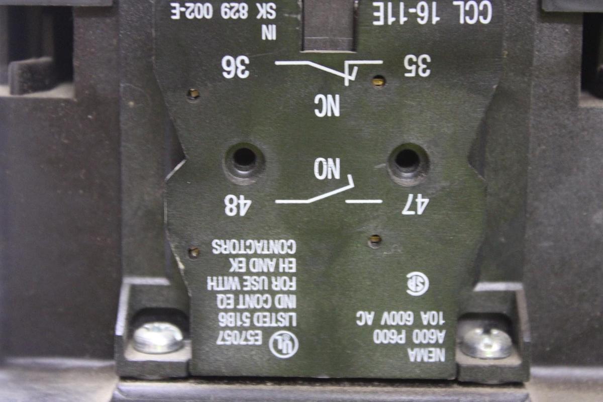 Used ABB CONTACTOR EH-260 2-POLE 300 AMP 240 VAC COIL: 24 VDC **WARRANTY**