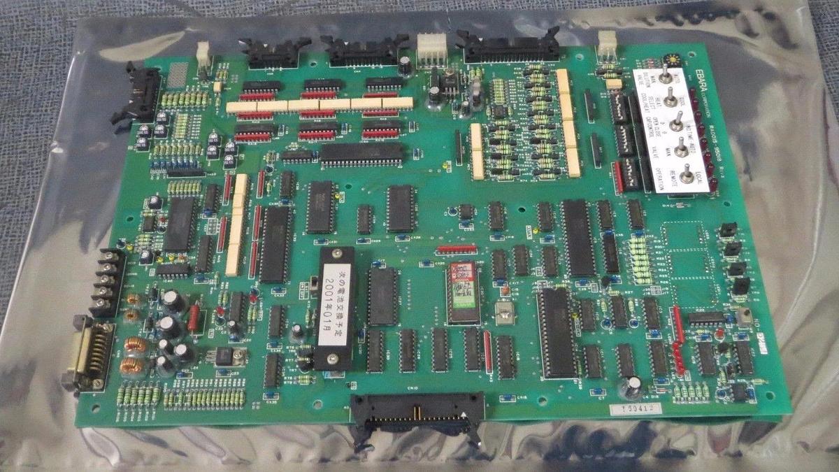 Used EBARA CORP CONTROLLER CIRCUIT BOARD RAD015-95018 REV 3 **WARRANTY**