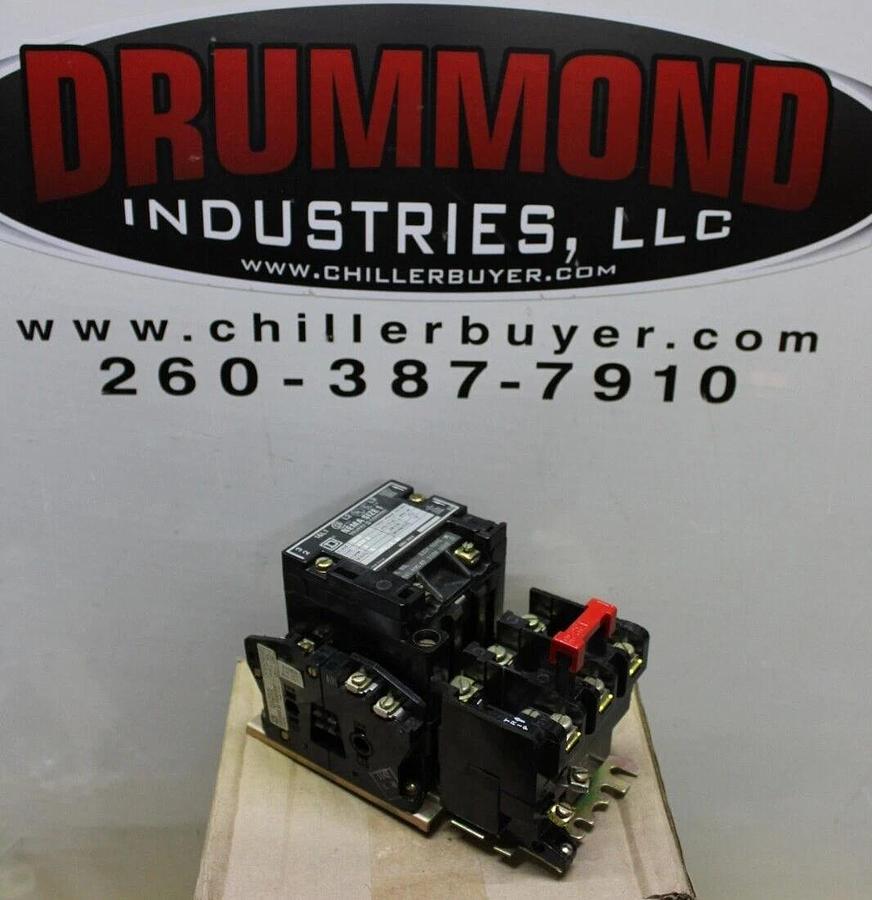 Used SQUARE D NEMA STARTER 8536-SCO3 NEMA 1 600 VAC 3-PHASE 10 HP **WARRANTY**