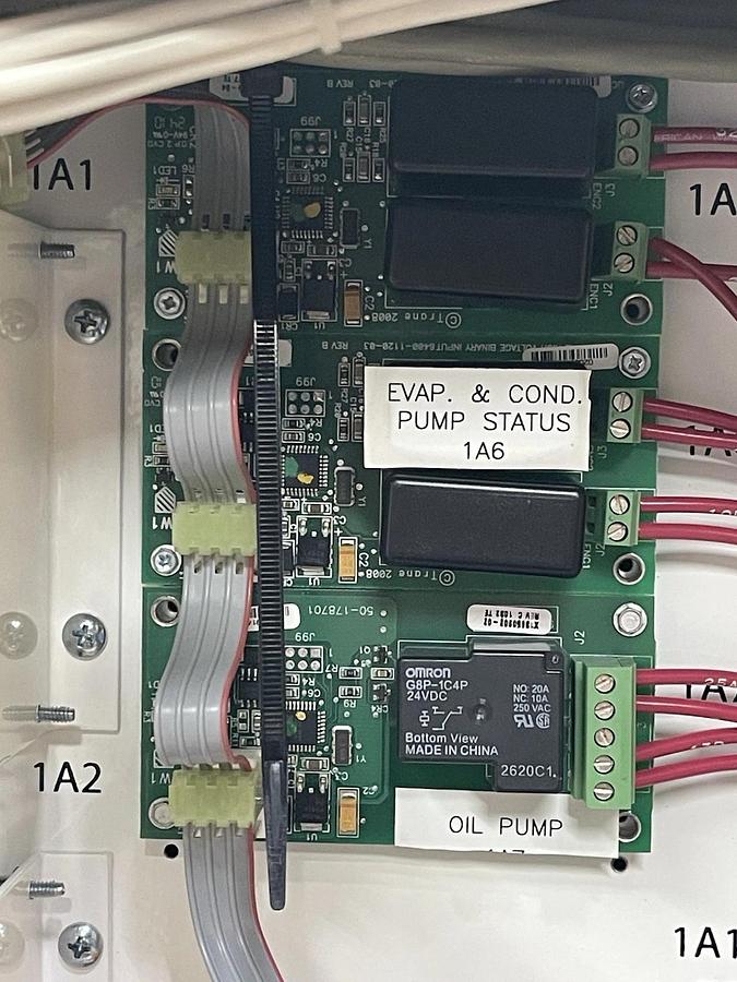 Used TRANE RETROFIT TRACER ADAPTIVIEW CHILLER CONTROL CVHE320 W/ TOUCHSCREEN DISPLAY