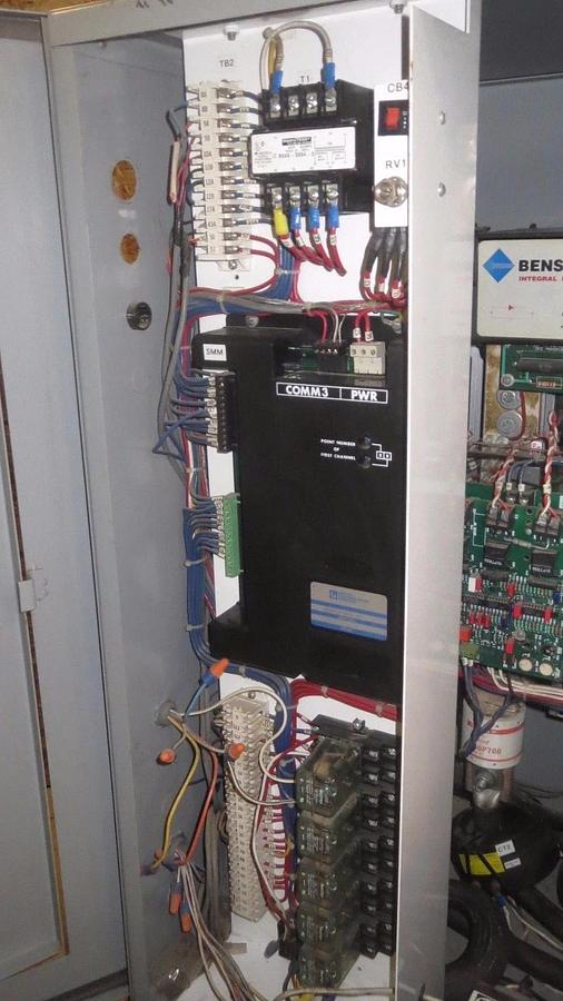 Used BENSHAW CARRIER SOLID STATE CHILLER SOFT START 268A @ 460V # UTCCDRS6B-300A-460