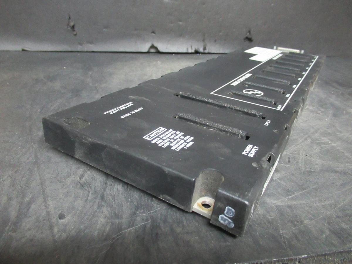 Used GE FANUC 10 SLOT BASE EMI ENHANCED EXTENSTION IC693CHS391K **WARRANTY**