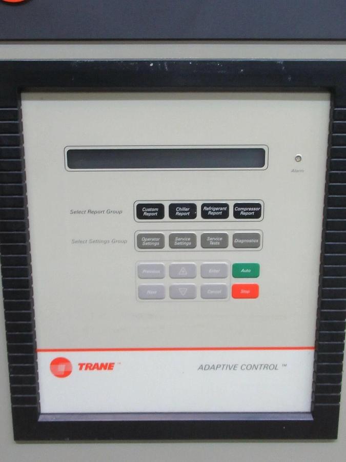 Used TRANE SERIES R CENTRAVAC CONTROL INTERFACE FOR RTHB150 CHILLER 208 VAC 3 PH R22