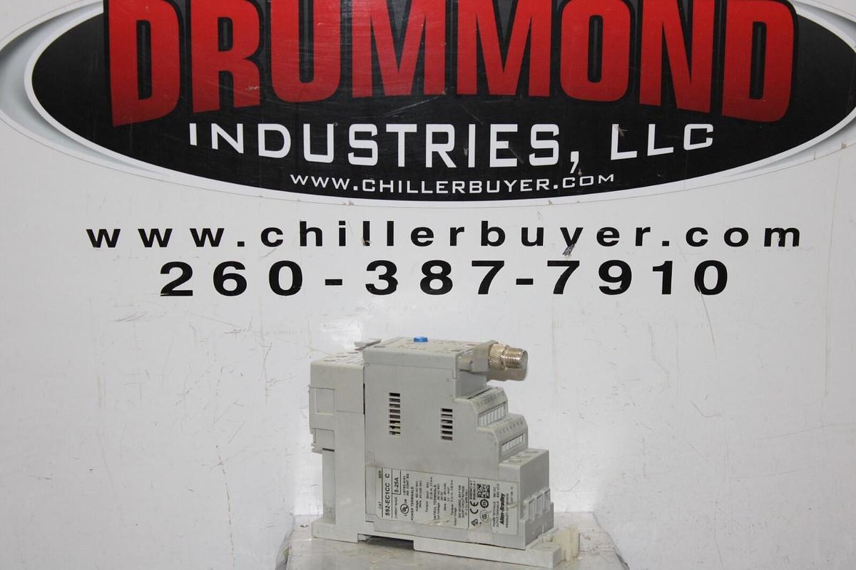 Used ALLEN BRADLEY DEVICENET OVERLOAD RELAY 592-EC1CC 193-ECPM2 5-25A 600V