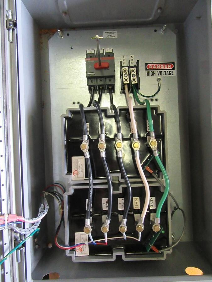 Used VANGUARD VGX INNOVATIVE TECH VGX300-3Y101D TRANSIENT VOLTAGE SURGE SUPRESSOR