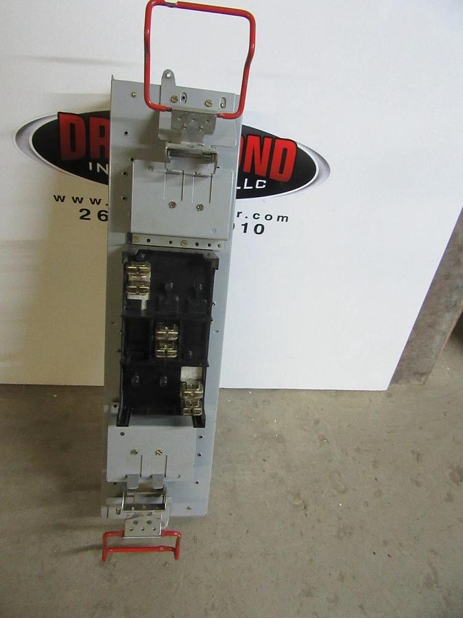 Used GE DUAL SPECTRA FUSIBLE PANEL SWITCH ADS36060HD 60 AMP 600 VOLT 50 HP
