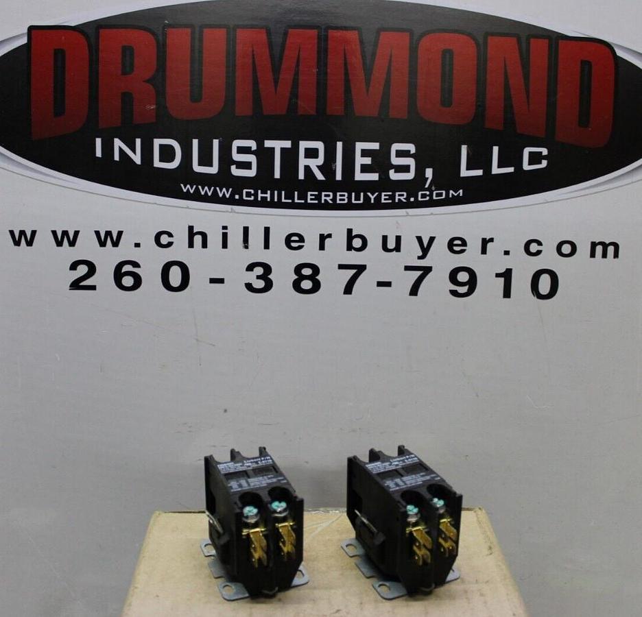 Used LOT OF 2 HOMER CONTACTOR XMC0-252-EBBC E-011B 25 AMP 600 VOLT 3-POLE COIL: 24V