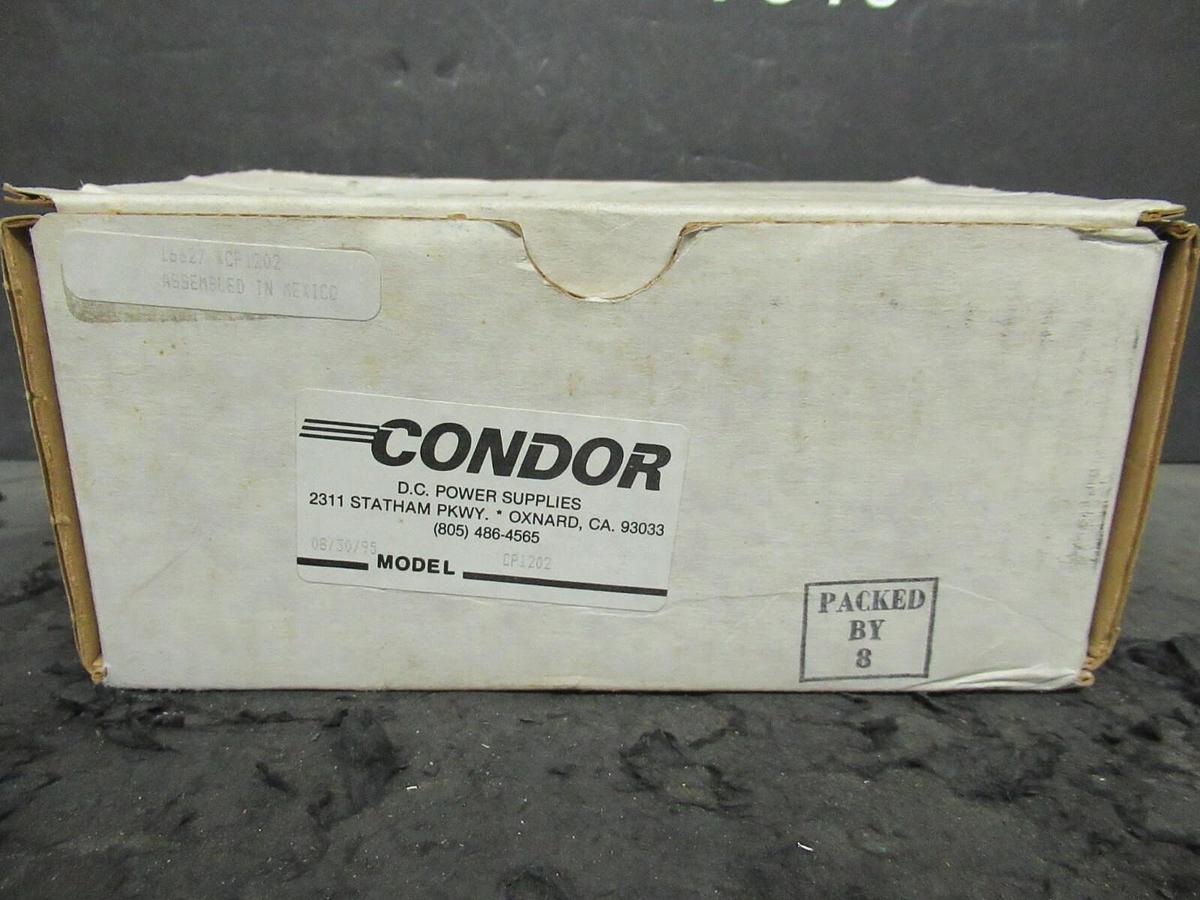 NEW SURPLUS CONDOR CP1202 DC POWER SUPPLY 120/240 VAC TO 20 VDC @ 4 AMPS