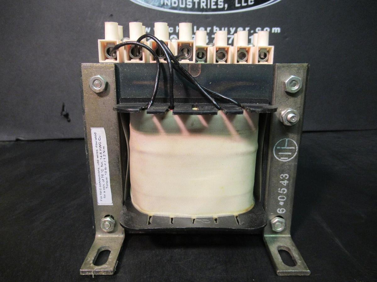 Used ALLEN BRADLEY CONTROL TRANSFORMER 1497-G-BASX-0-N SER. A KVA: 0.5 VOLT: 480