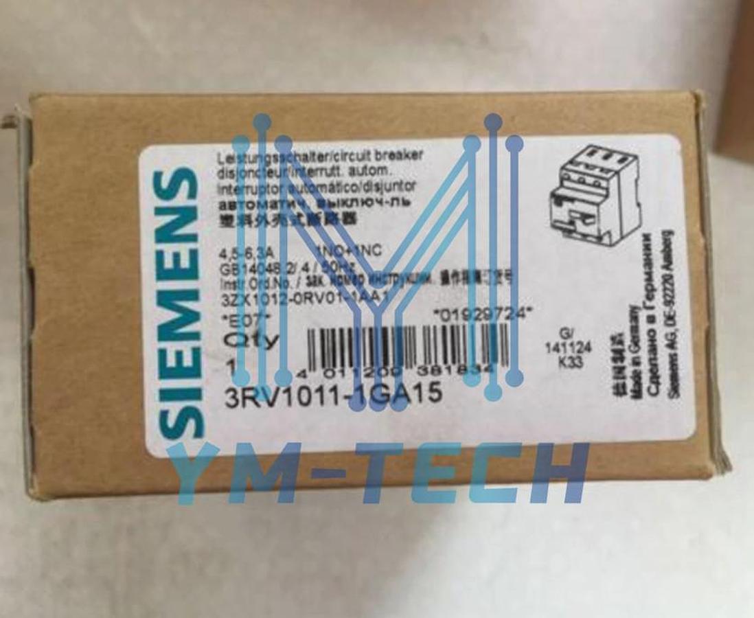 Used SIEMENS MOTOR SAVER 3RV1011-1JA10 600 VOLT 10 AMP 3-PHASE **WARRANTY**