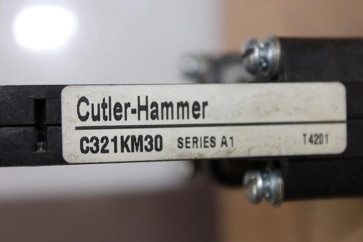 Used CUTLER HAMMER CONTACTOR MECHANICAL INTERLOCK C321KM30 *WARRANTY*