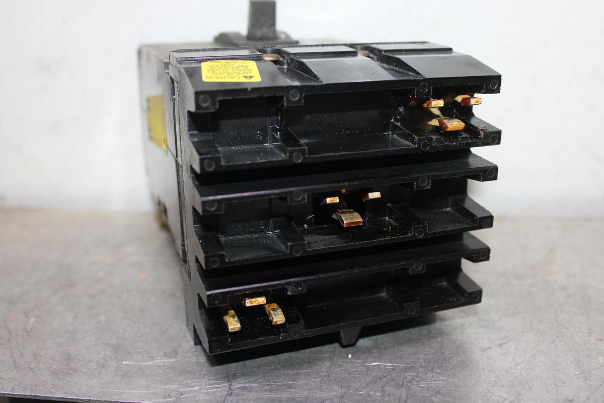 Used SQUARE D I-LINE CIRCUIT BREAKER FH36020 20 AMP 600 VOLT 3-POLE