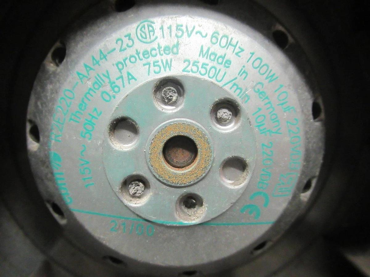 Used EPM FANS 115V 60HZ 100W .67A 75W R2E220-AA44-23 **WARRANTY INCLUDED**