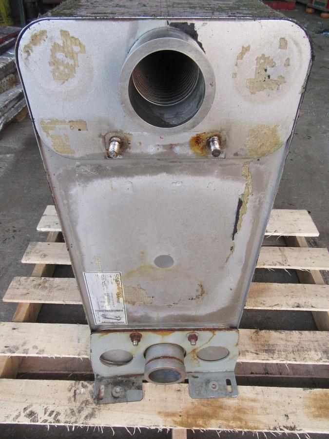 Used SWEP DP400H X 136/1P-SC-M TRUE DUAL CHILLER EVAPORATOR 316 STAINLESS 126 PLATES