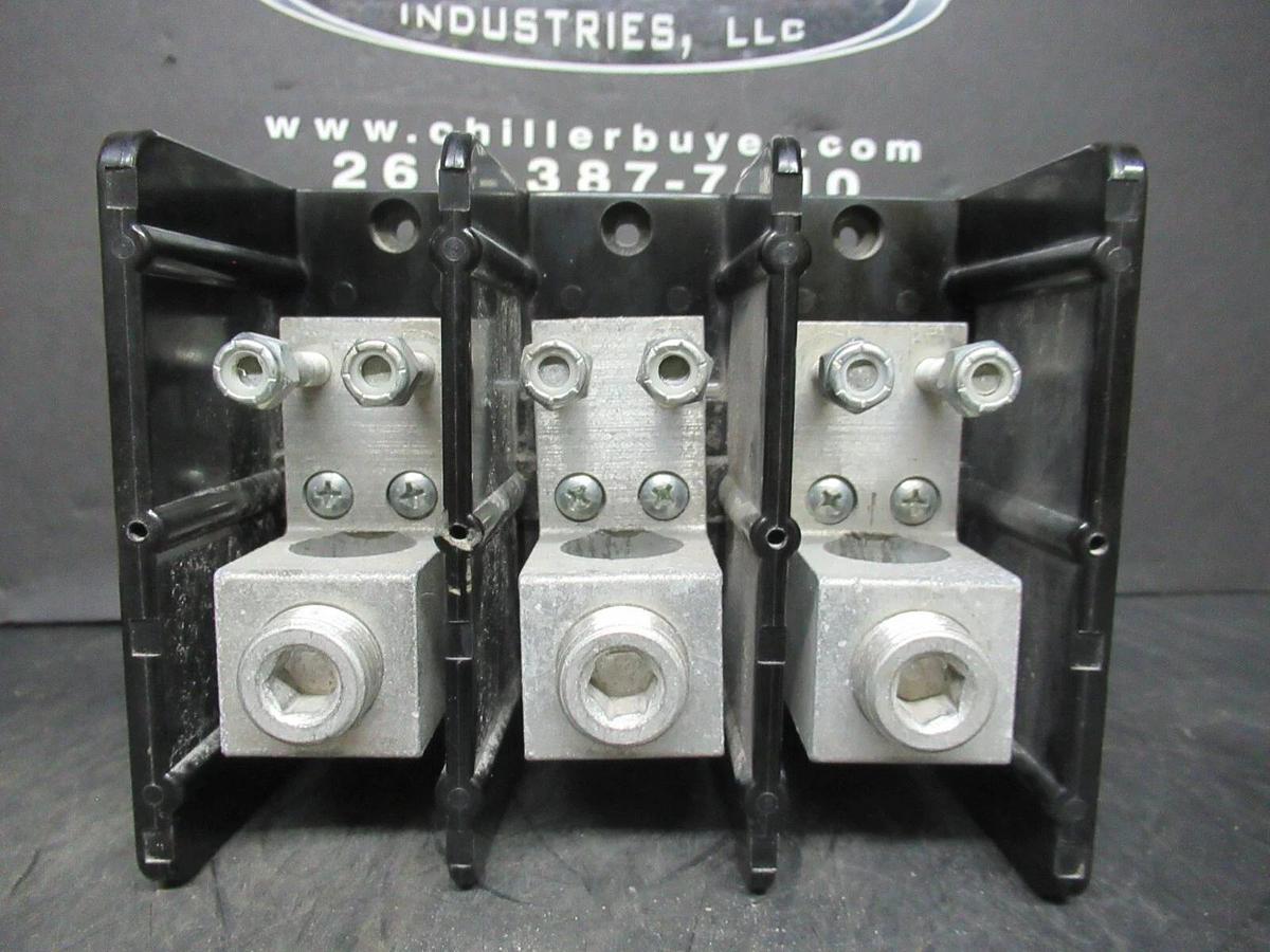 Used MARATHON DISTRIBUTION BLOCK 4443569-5 600 VAC 380 AMP **WARRANTY INCLUDED**