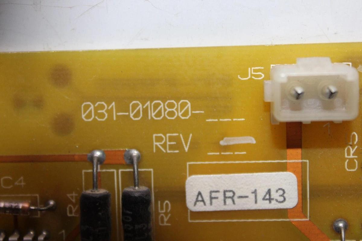 Used YORK CHILLER PROCESSOR CIRCUIT BOARD 031-01080