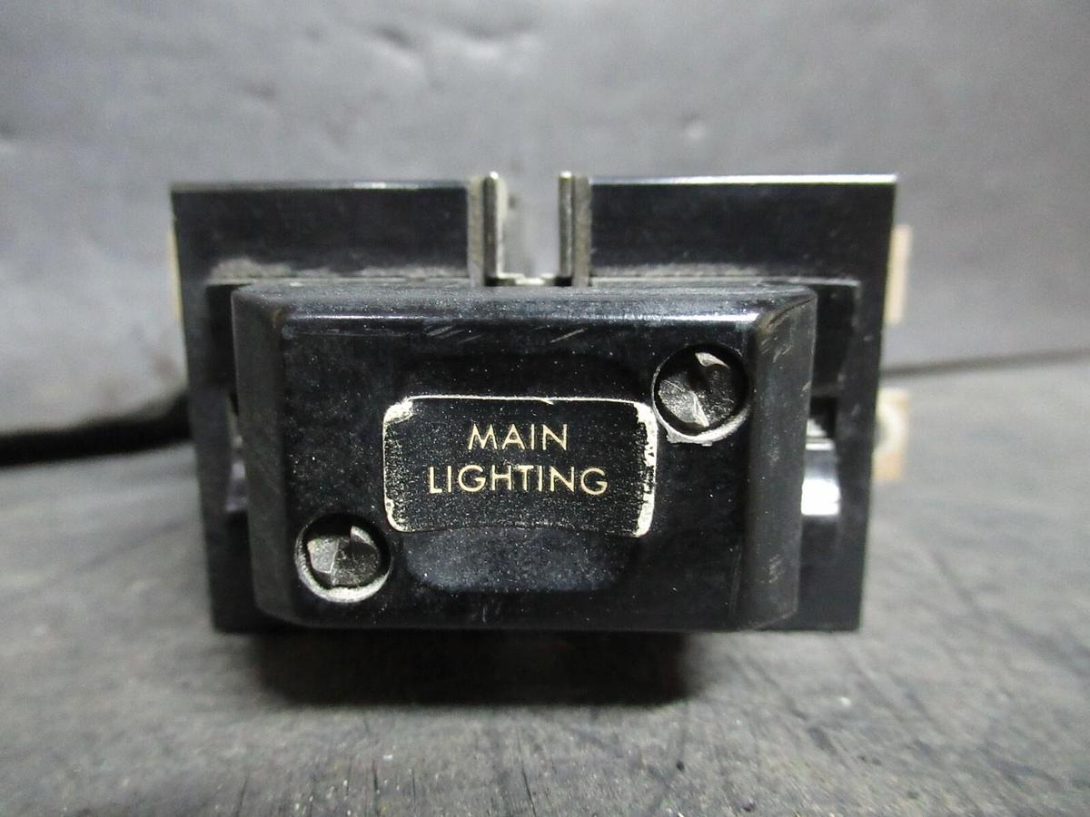Used BULLDOG ELECTRIC / PUSHMATIC HACR BREAKER P-260 36258 60 AMP 240 VAC 2-POLE