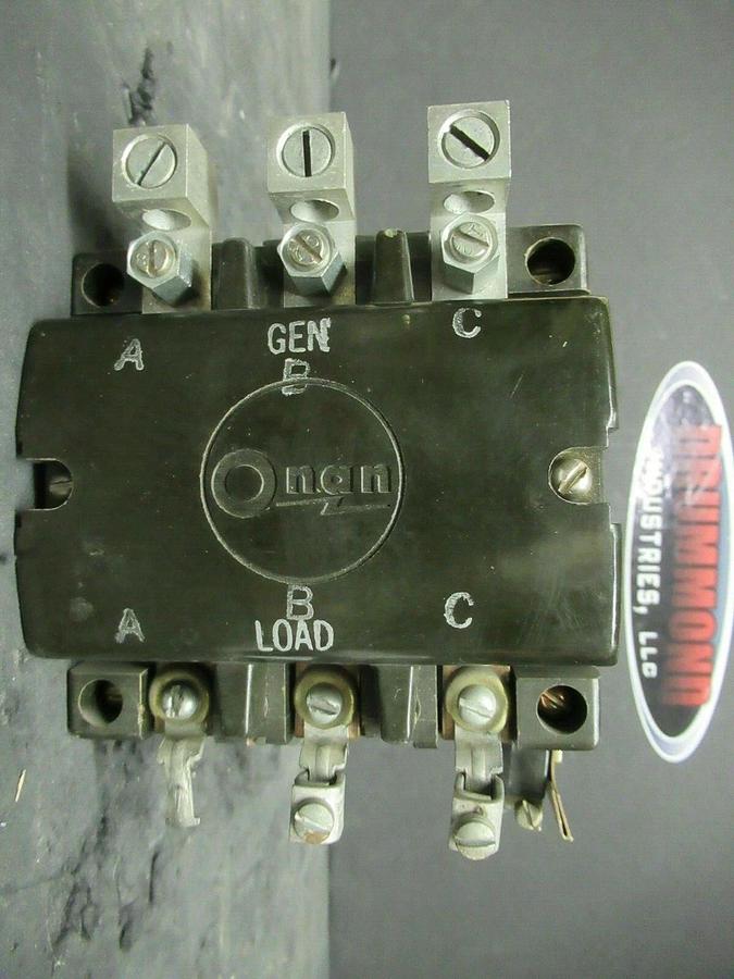 Used ONAN MULTI-SPEED CONTACTOR 39815-50Z 208/240 VOLT COIL