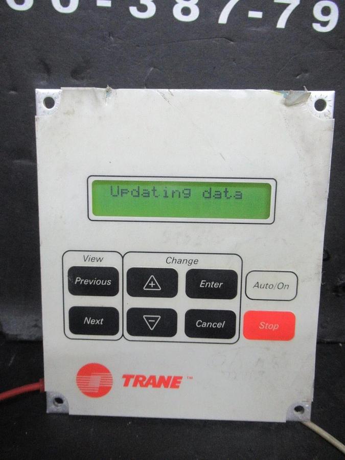 Used TRANE CHILLER INTERFACE 6400-0855-01 REV. C 6200-0052-02 6400-0854-01 REV. A