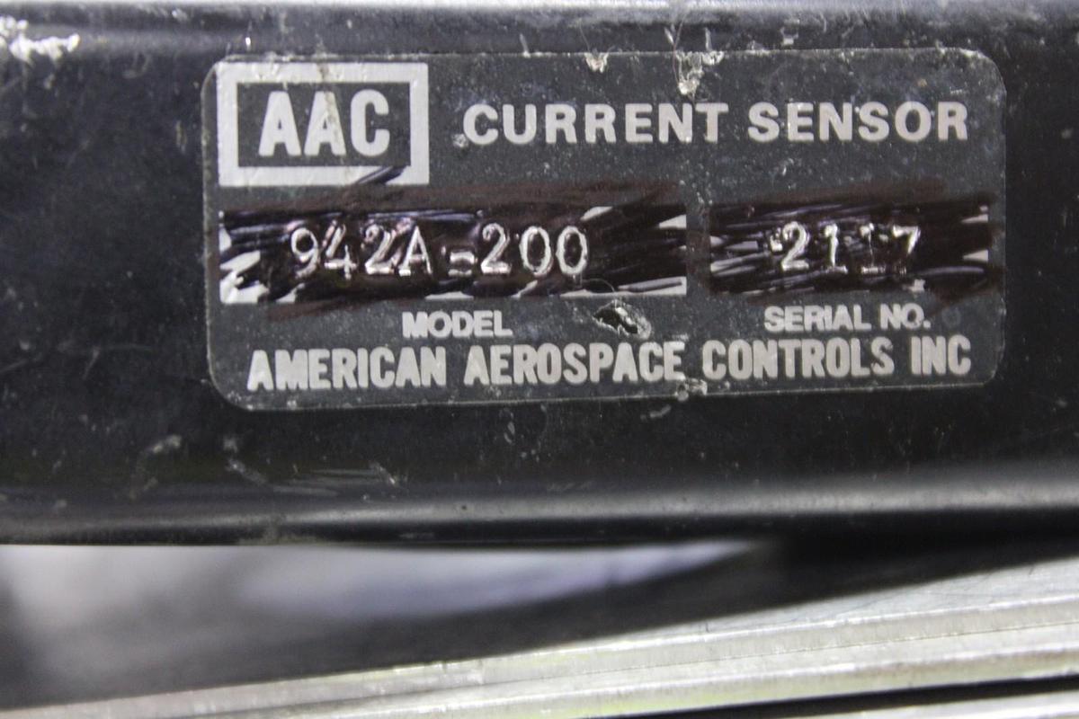 Used AAC CURRENT SENSOR 942A-200 **WARRANTY INCLUDED**