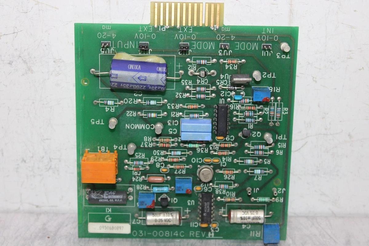Used YORK CHILLER VSD STARTER CIRCUIT BOARD 031-00814C REV. A **WARRANTY**