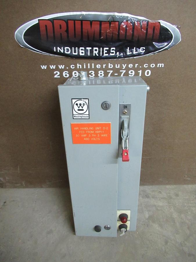 Used WESTINGHOUSE COMBINATION STARTER A204S2AHA-BJ2LT SIZE: 2 25 HP 600 VAC