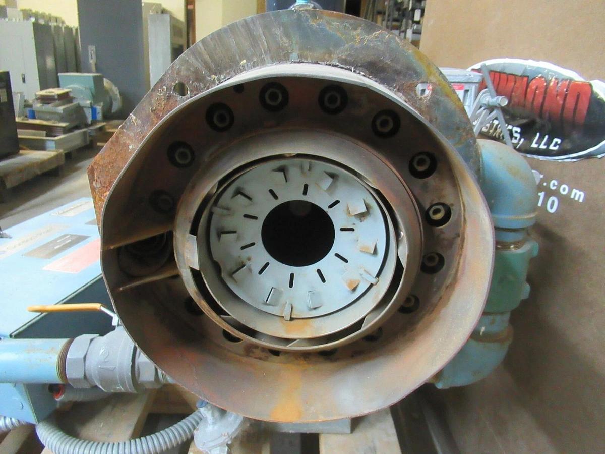 Used GORDON-PIATT NATURAL GAS BURNER TS10.2-G-50 3448 MBH 208 VOLT 14 AMP AR710049