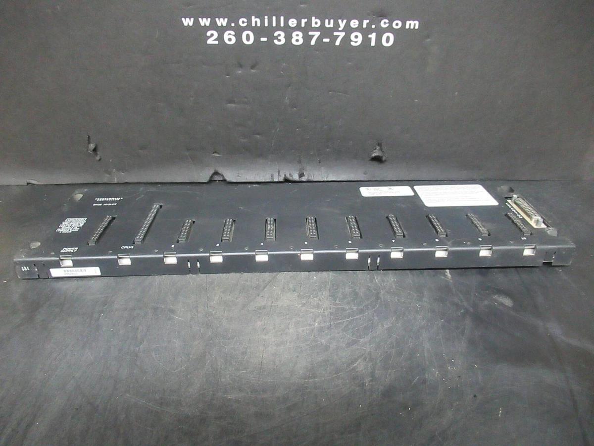 Used GE FANUC PROGRAMMABLE 10 SLOT BASE IC693CHS391G **WARRANTY INCLUDED**