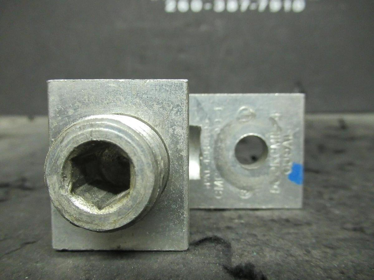 Used (3) QTY CMC AB500-1 1 SINGLE BARREL MECHANICAL CONNECTOR LUGS TAP 500 KCMIL - 4