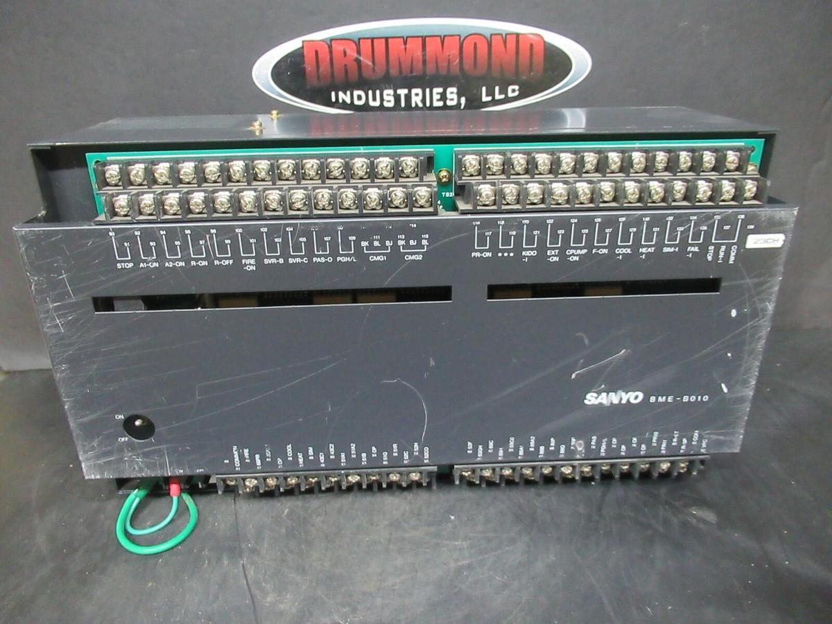Used SANYO DENKI PROGRAMMABLE LOGIC CONTROLLER BME-B010 **WARRANTY INCLUDED**