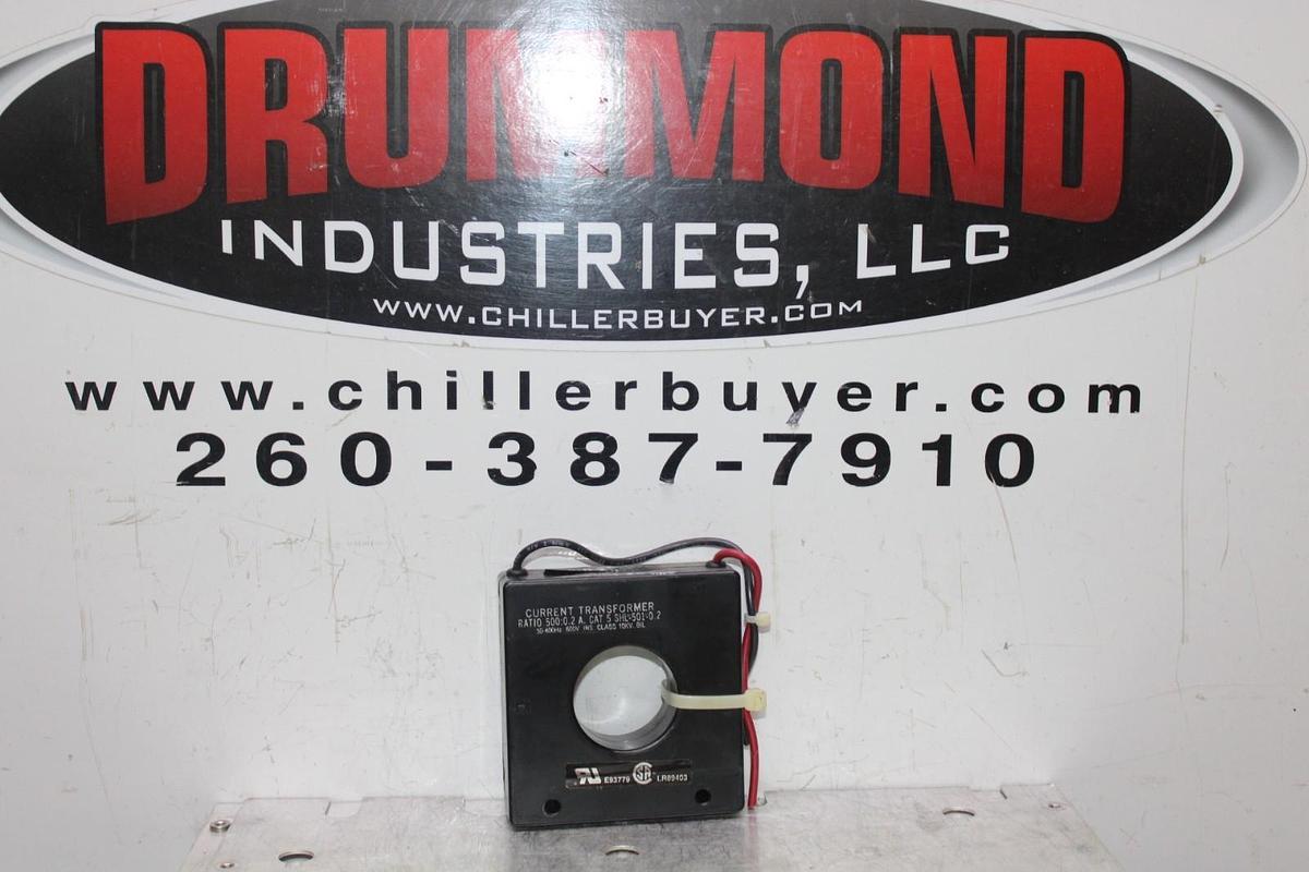 Used INSTRUMENT TRANSFORMER CURRENT TRANSFORMER 5-SHL-501-0.2 50-400 HZ 500:0.2
