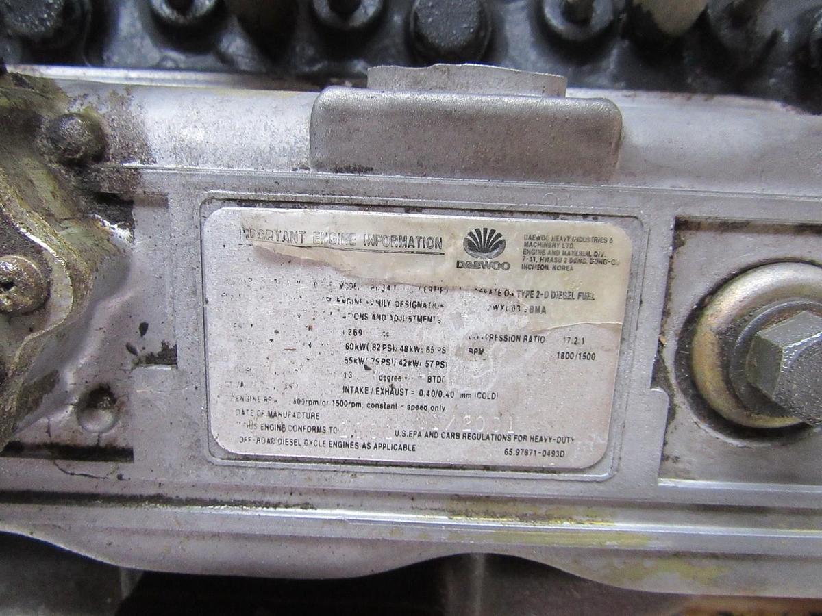 Used 50 KW DIESEL GENERATOR GENERAC 120/240V 1 PH ONLY 137.5 HRS  ENCLOSED 50 KW