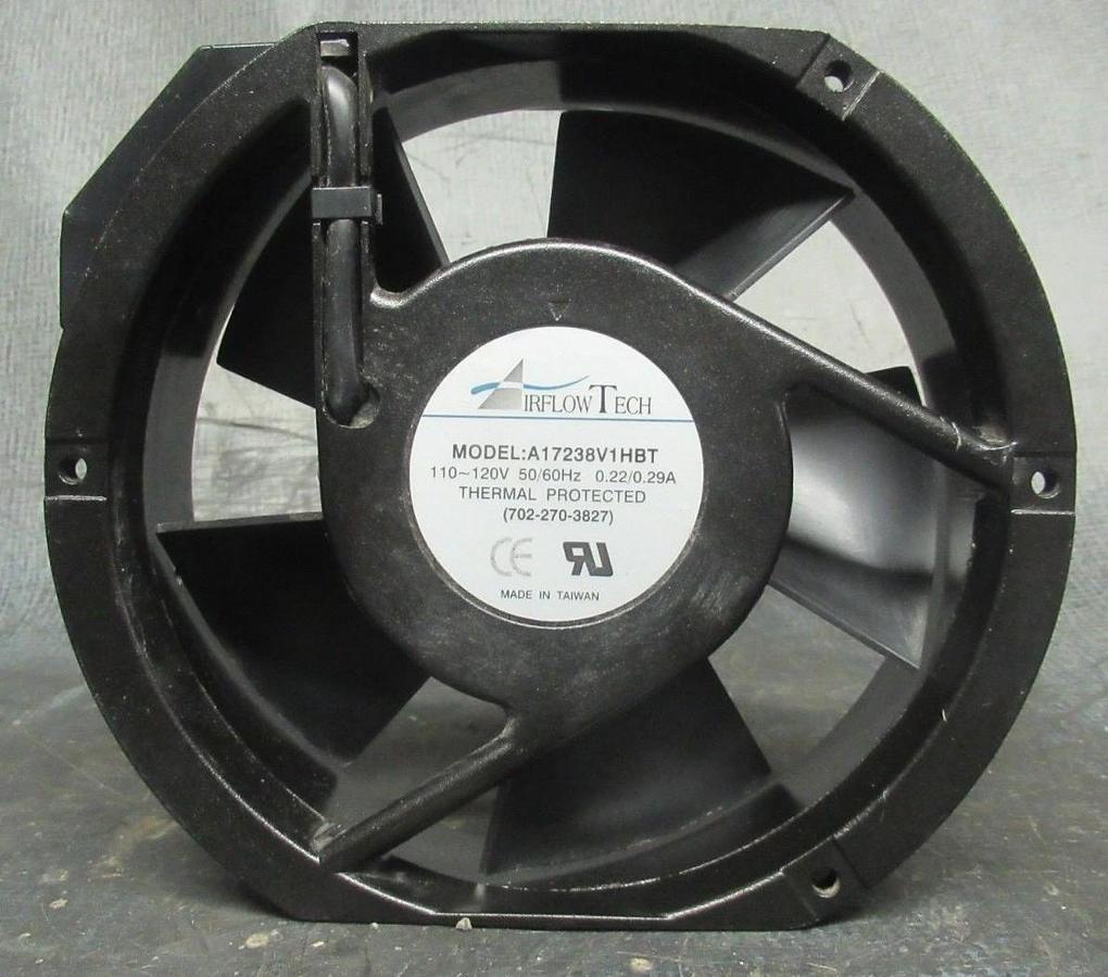 Used AIRFLOW TECH A17238V1HBT 110/120V 50/60HZ 0.22/0.29A **WARRANTY INCLUDED**