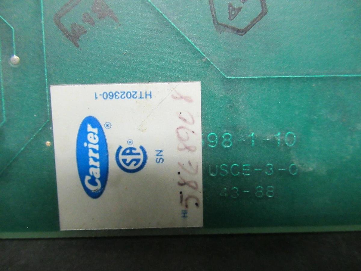 Used CARRIER DISPLAY CIRCUIT BOARD HT204598-1N P5 **BOARD ONLY, NO DISPLAY**