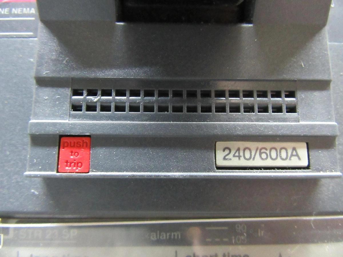 Used MERLIN GERIN COMPACT CIRCUIT BREAKER NSJ600H 240/600 AMP 600 VOLT 3-POLE 3-PHASE