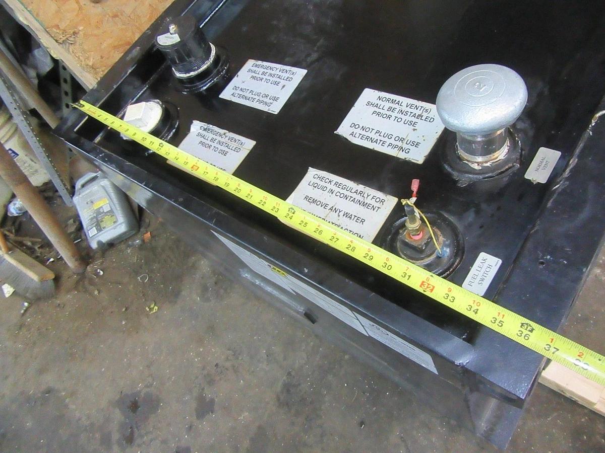 UNITED ALLOY 210 GALLON DIESEL BASE TANK FOR GENERATOR 200 GALLON