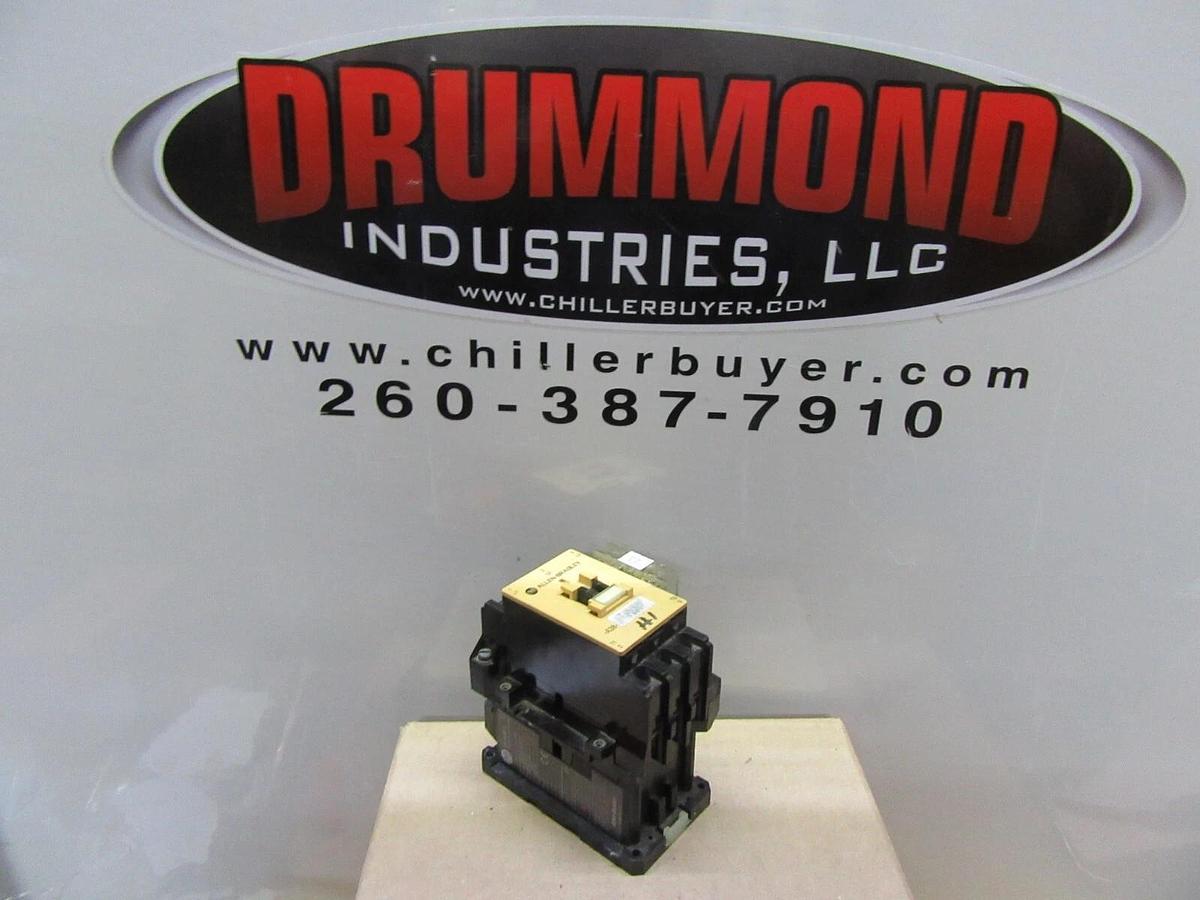 Used ALLEN BRADLEY CONTACTOR 100-A38N*3 600 VOLT 38 AMP 30 HP COIL: 110/120 VOLT