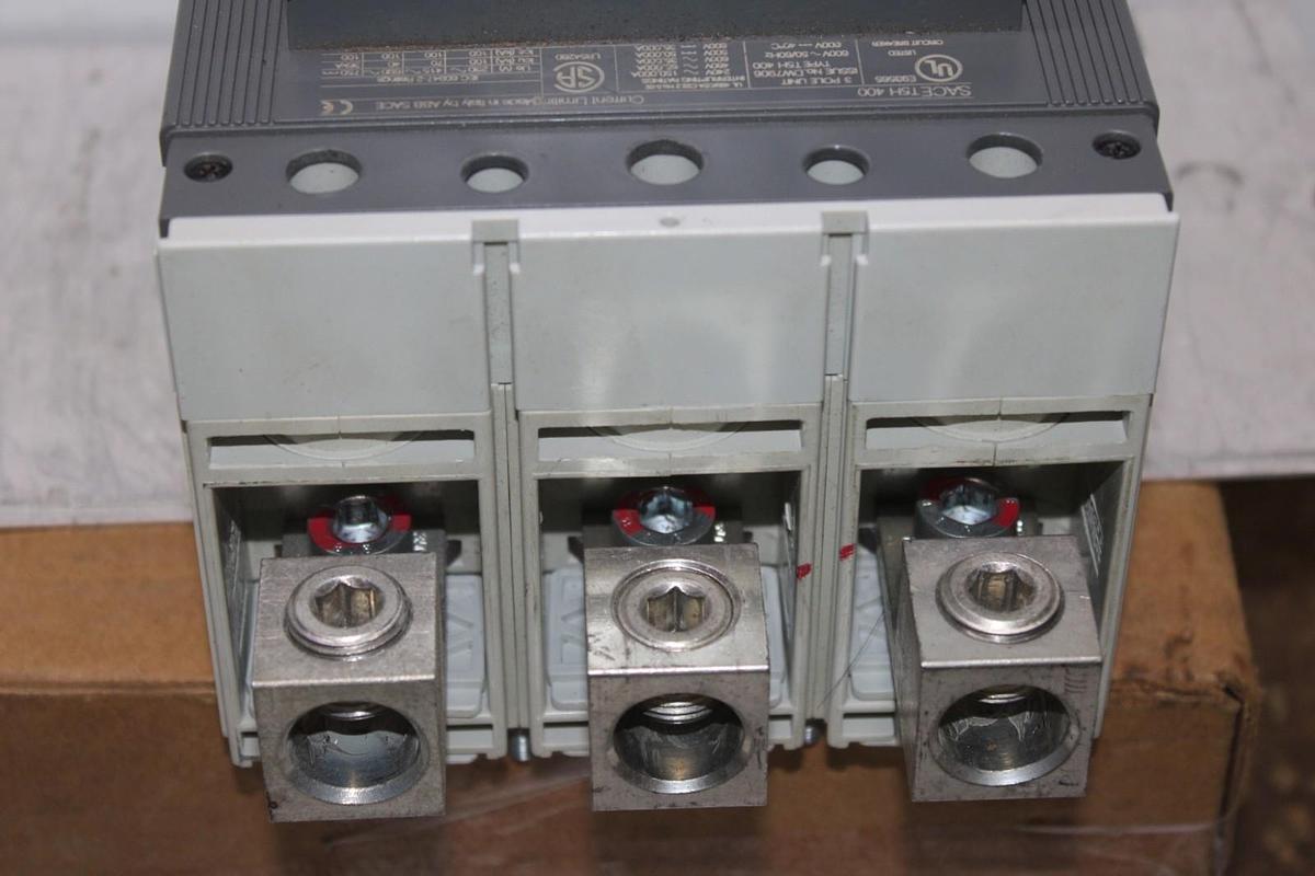 Used ABB SACE TMAX SACE T5H-400 CIRCUIT BREAKER 600 VOLT 3-POLE *WARRANTY*