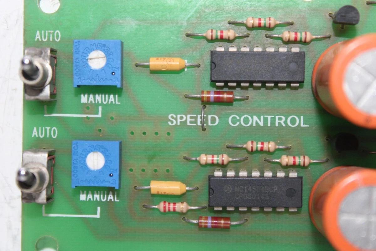 Used CHICAGO DRYER SPEED CONTROL CIRCUIT BOARD 1611-410A **WARRANTY INCLUDED**