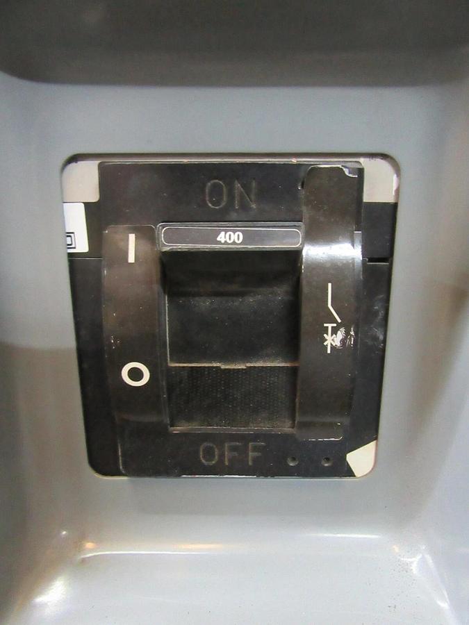 Used 400 AMP SQUARE D I-LINE PANELBOARD PANEL W/ MAIN 3 PH 4 W 600 / 480 VAC E1