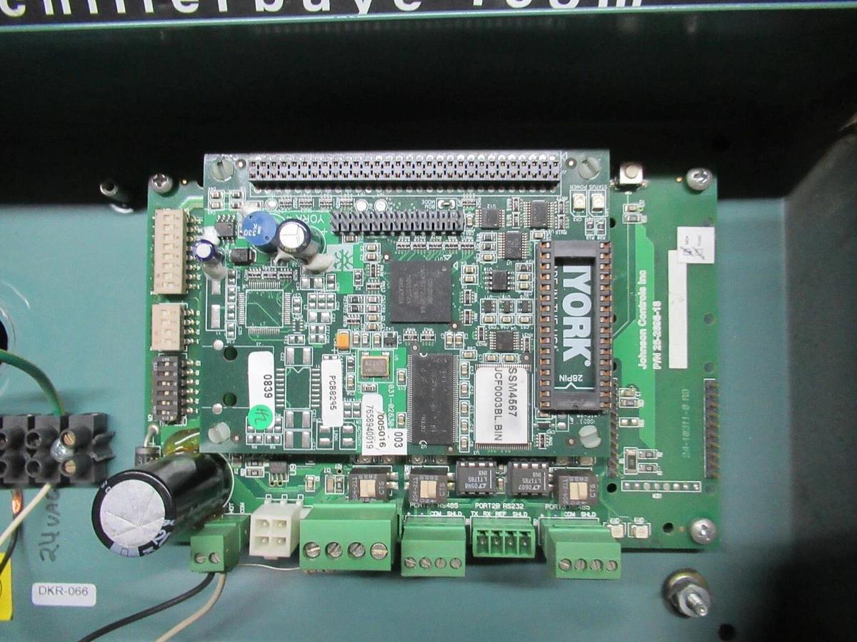 Used YORK INTEGRATED SYSTEMS NEWTWORK II 371-02592 110 VOLT 20 VA BOARD: 25-2698-18