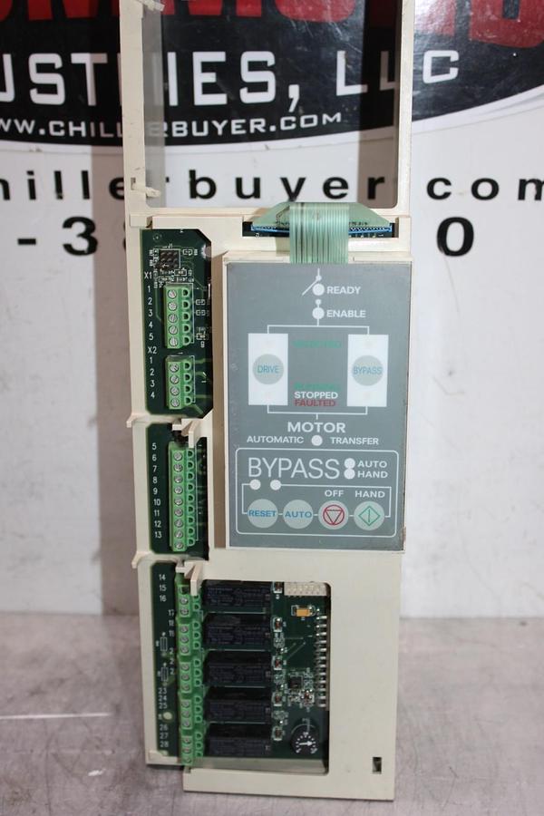 Used ABB VARIABLE SPEED DRIVE BYPASS CONTROLLER 3AUA268001B346 3AUA266001B137 REV. 2
