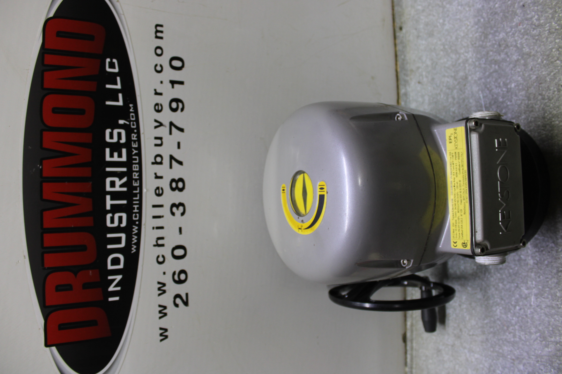Used BARBER COLEMAN ELECTRIC ACTUATOR HF26BB024 XU-343 2.2 AMP 24 VOLT