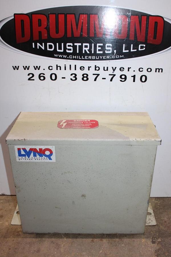 Used ABB LVNQ SELF-HEALING CONTROL CAPACITOR C485G40-CH NEMA 1 40 KVAR 480VAC 3-PHASE