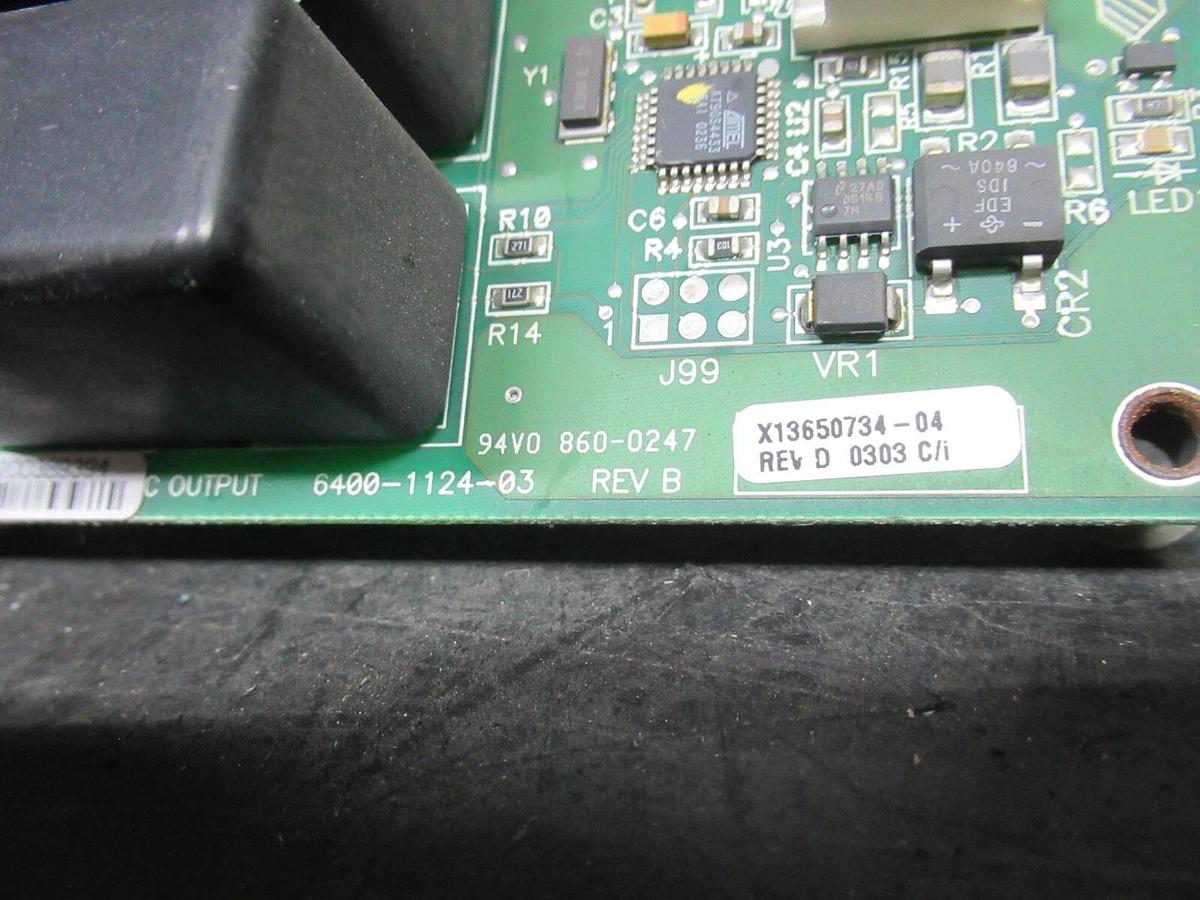 Used TRANE TRIAC OUTPUT BOARD 6400-1124-03 REV. B X13650734-04 REV. D **WARRANTY**