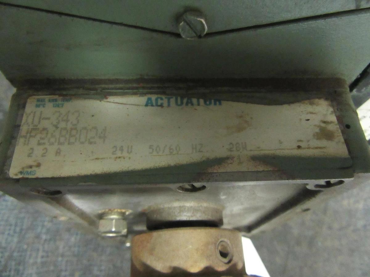 Used BARBER COLMAN ACTUATOR XU-343-HF26BB024 24V 2.2A 28W W/ CP-8391 DRIVE
